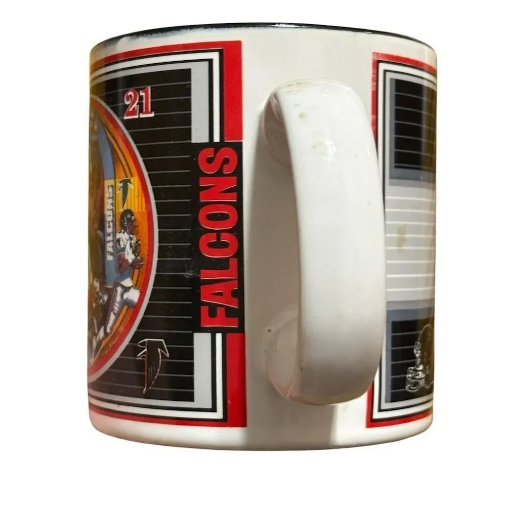 1993 Deion Sanders Atlanta Falcons NFL Collector's Mug Vintage‎